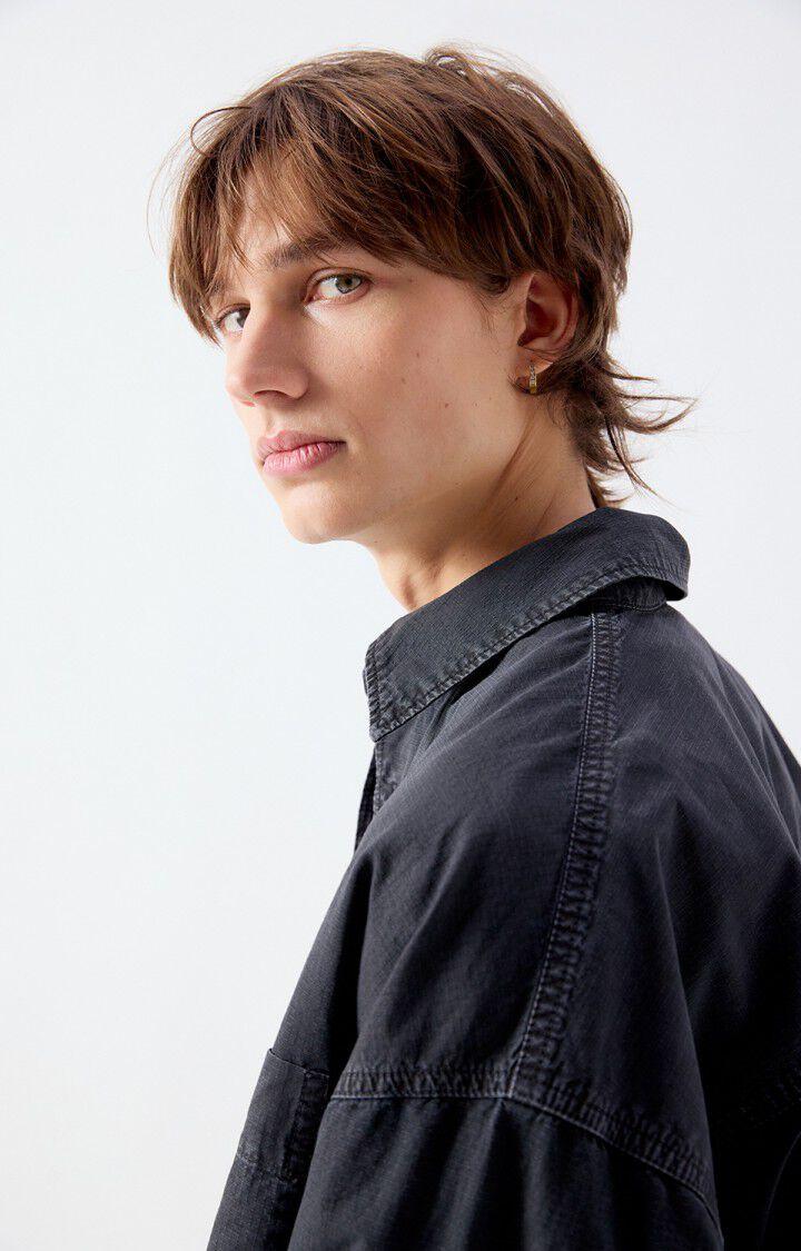 American Vintage Tysco Shirt Oversized Hemd Herren Anthrazit 